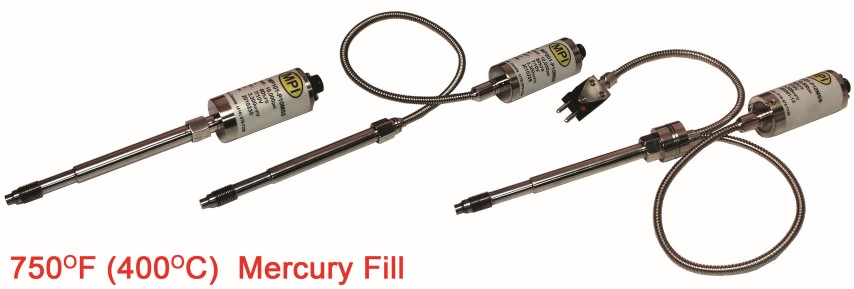 Melt Pressure Transmitters Mercury Fill Pressure Transmitters